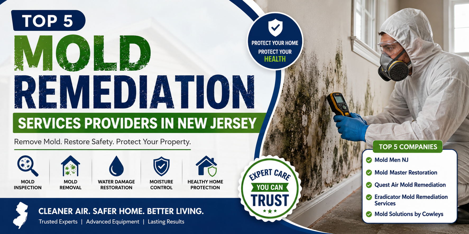 Why Professional Mold Remediation NJ Services Are Essential for Healthy Homes